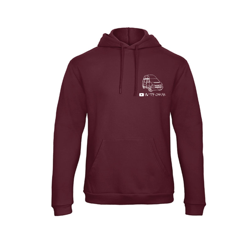 Hoodie "vwt4oskar" Burgundy